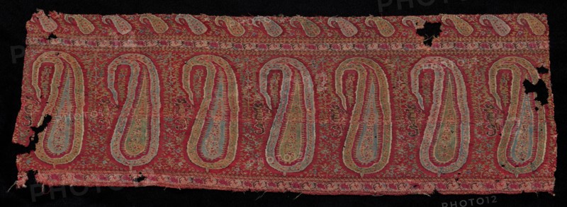 Border of a Shawl, 1800s. Creator: Unknown.