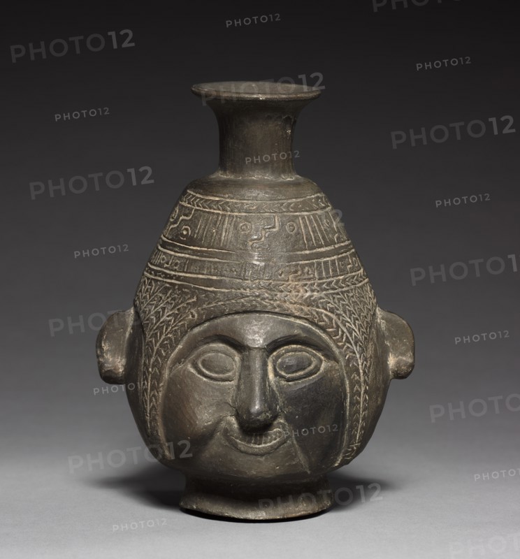 Bottle Vase, c. 1400. Creator: Unknown.