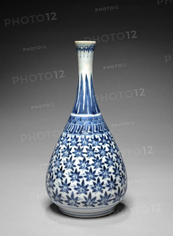 Bottle: Arita Ware, Imari Type, early 1600s. Creator: Unknown.