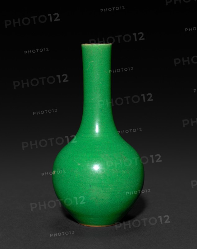 Bottle-Shaped Vase, 1736-1795. Creator: Unknown.
