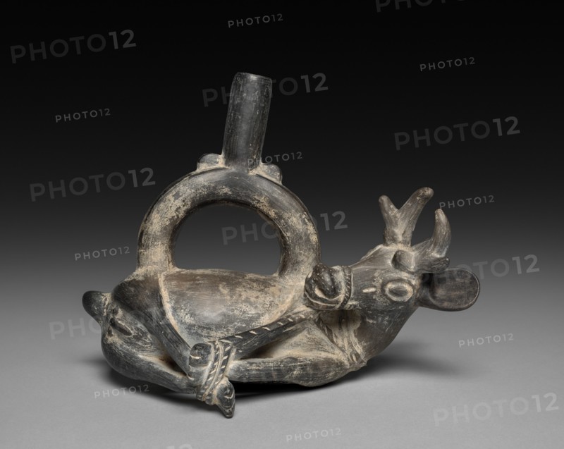 Bound Deer Effigy Vessel, 1000-1460s. Creator: Unknown.