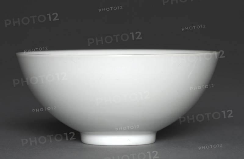 Bowl with Orchids, 1736-1795. Creator: Unknown.