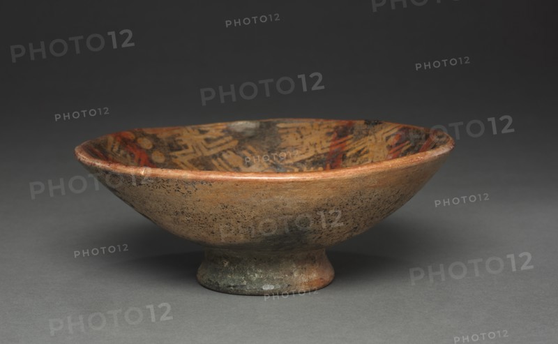Bowl with Spider Decoration, c. 750-1250. Creator: Unknown.