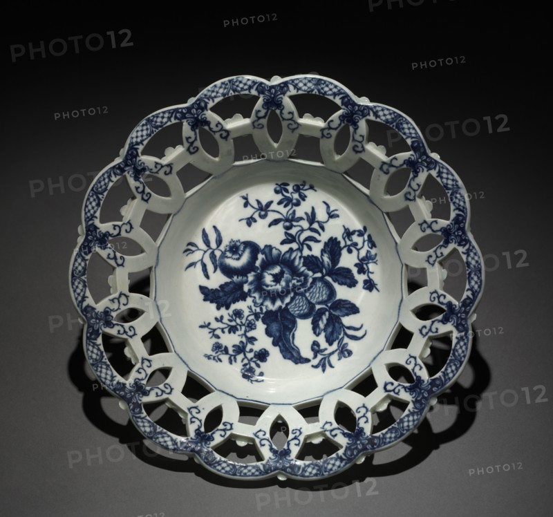 Bowl, c. 1750-1770. Creator: Worcester Porcelain Factory (British).