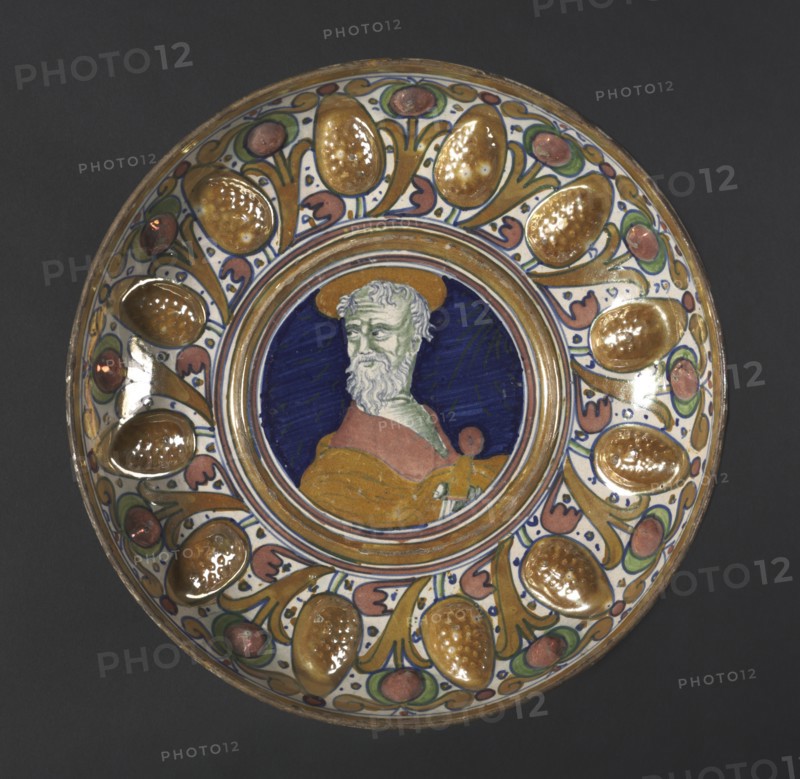 Bowl: Bust of Paul, c. 1535. Creator: Unknown.