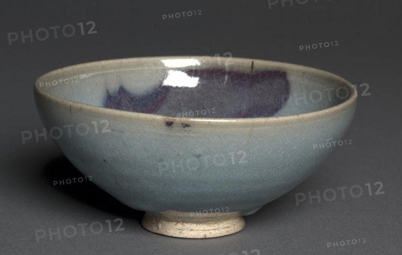 Bowl: Jun Ware, 1200s-1300s. Creator: Unknown.