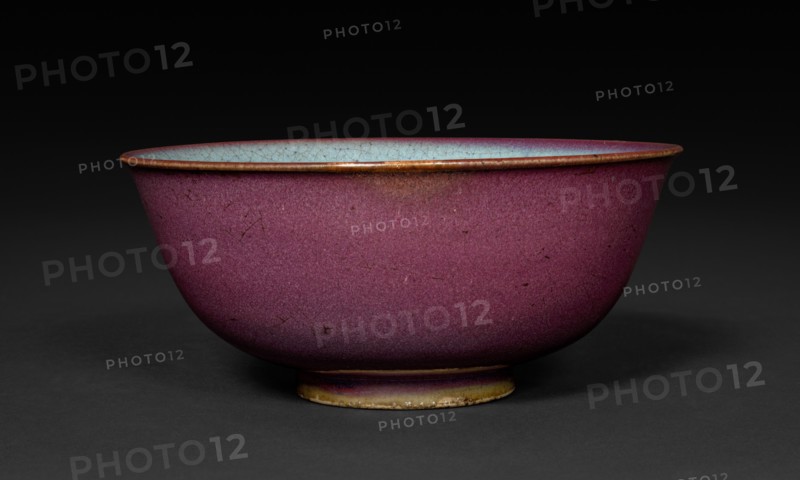 Bowl: Jun ware, 14th-15th Century. Creator: Unknown.