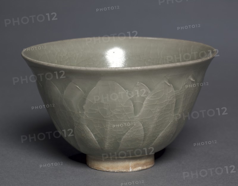Bowl: Northern Celadon Ware, Yaozhou type, 11th Century. Creator: Unknown.