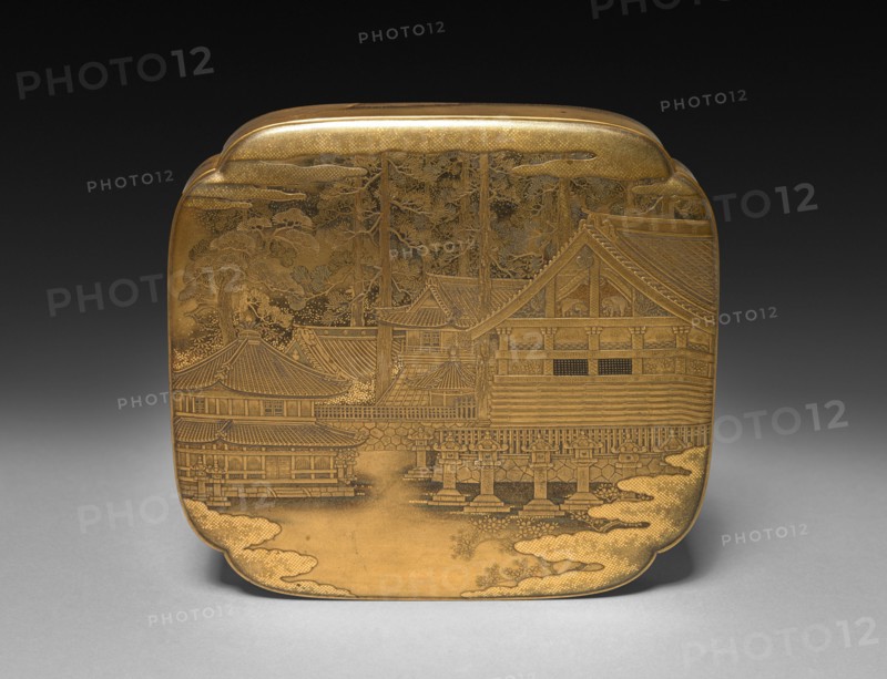 Box (lid), late 1800s. Creator: Unknown.