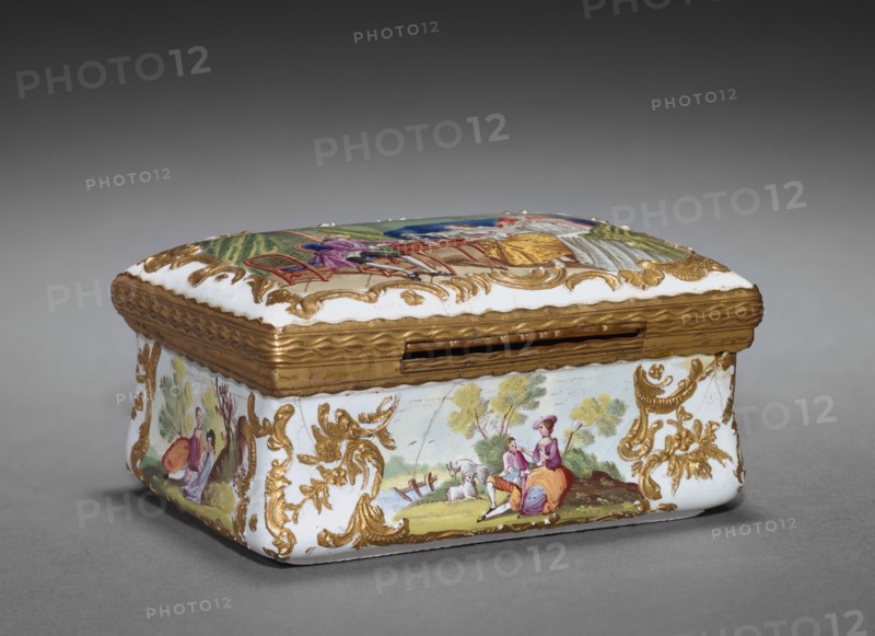 Box, 1760. Creator: South Staffordshire Factory (British).