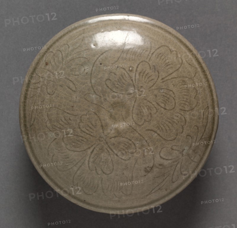 Box: Yue ware (lid), 960-1279. Creator: Unknown.