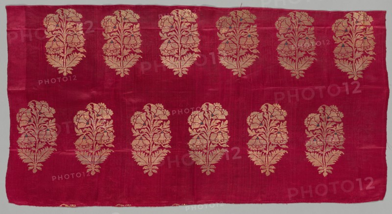 Brocade, 1700s - 1800s. Creator: Unknown.