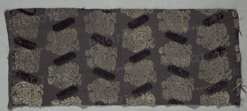 Brocaded Silk, 1600s. Creator: Unknown.