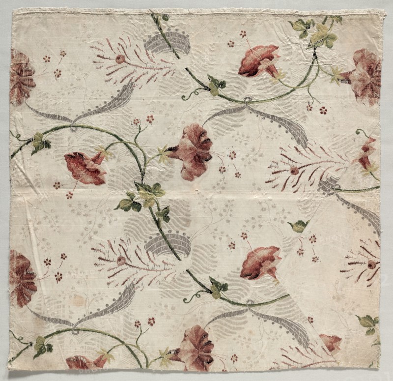 Brocaded Silk, 1723 - 1774. Creator: Unknown.