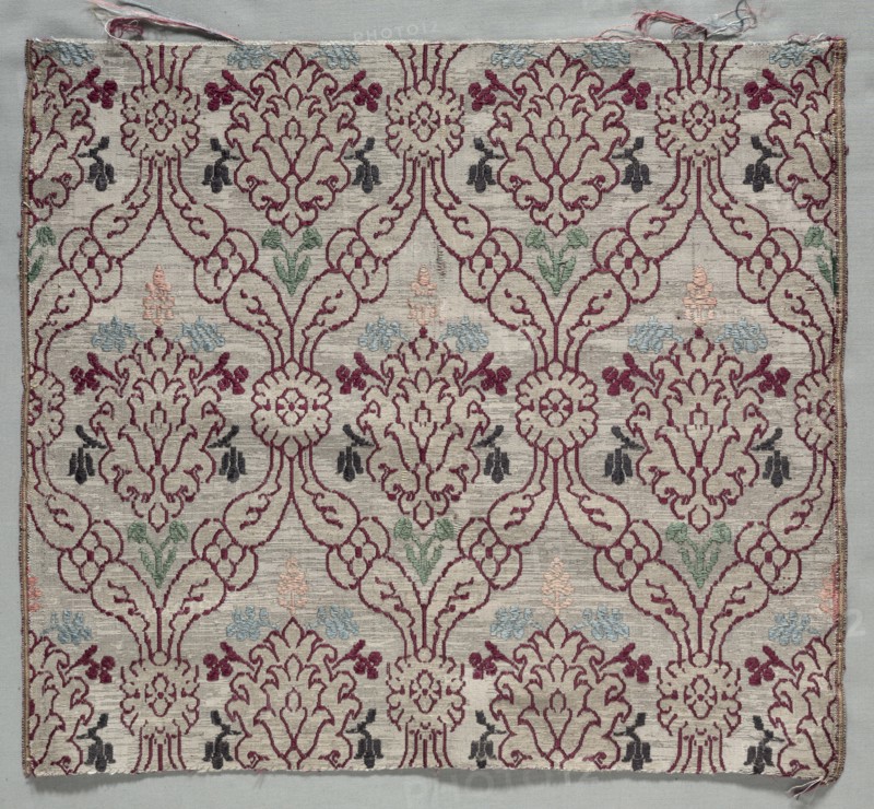 Brocaded Textile, 1500s. Creator: Unknown.