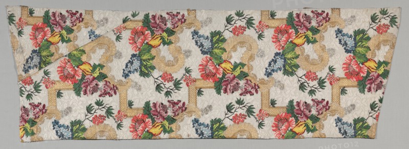 Brocaded Textile, early 1700s. Creator: Unknown.