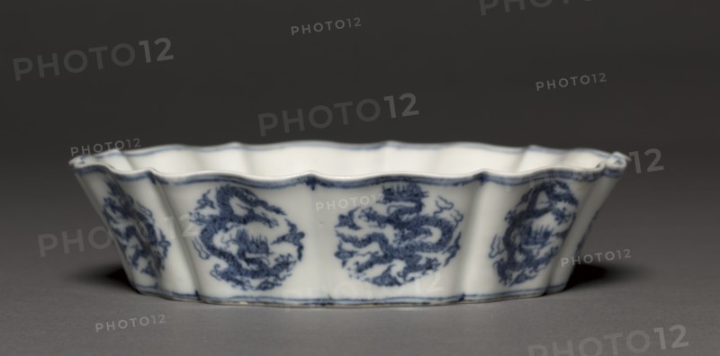 Brush Washer with Dragons, 1426-1435. Creator: Unknown.