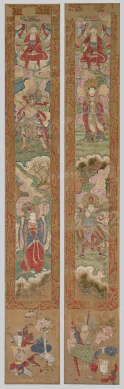 Buddhist Panel, 1300s. Creator: Unknown.