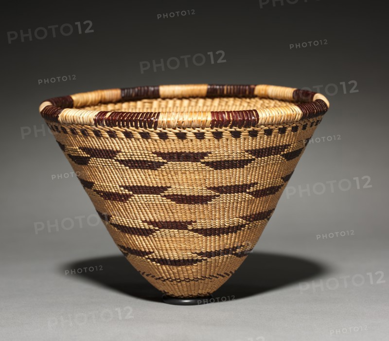 Burden Basket Model, 1900. Creator: Mary Benson.