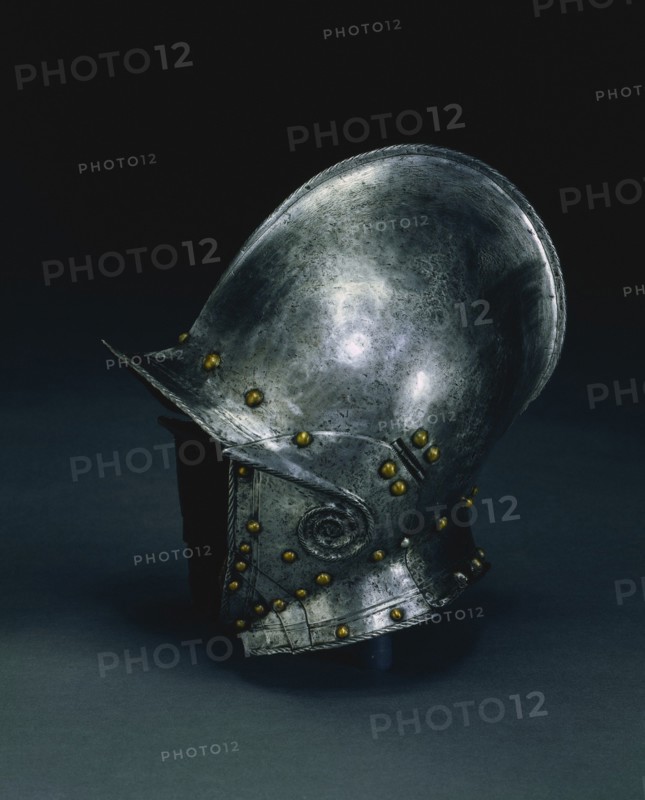 Burgonet with Hinged Cheek Pieces, c. 1560 - 1570. Creator: Unknown.