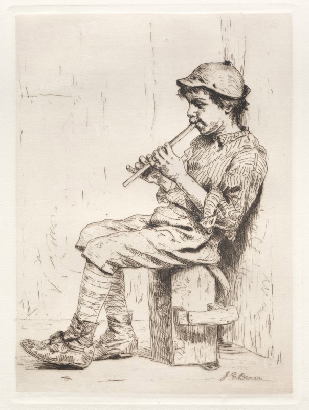 Business Neglected. Creator: John George Brown (American, 1831-1913).