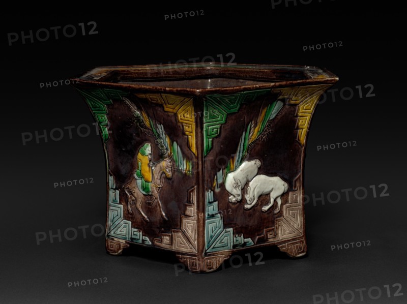 Cachepot, 1662-1722. Creator: Unknown.