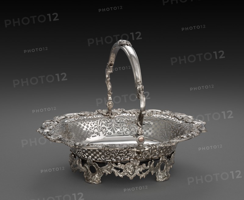 Cake Basket, 1753. Creator: Samuel Herbert (British).
