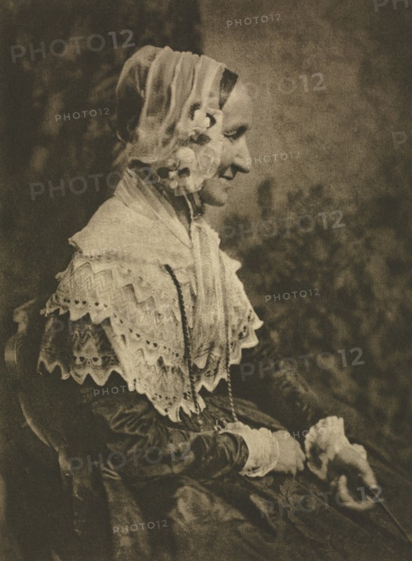 Camera Work: Mrs. Rigby, 1905. Creator: David Octavius Hill (British, 1802-1870); Robert Adamson (British, 1821-1848), and.