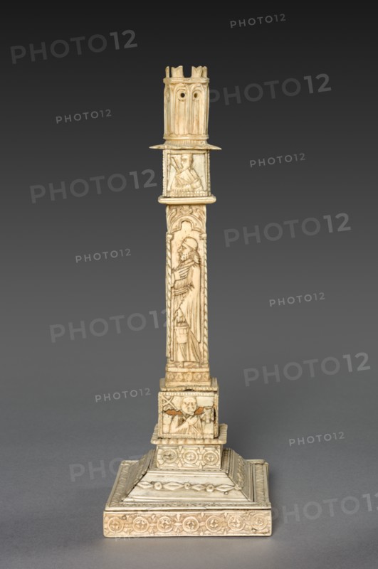Candlestick, 1800s - early 1900s. Creator: Unknown.