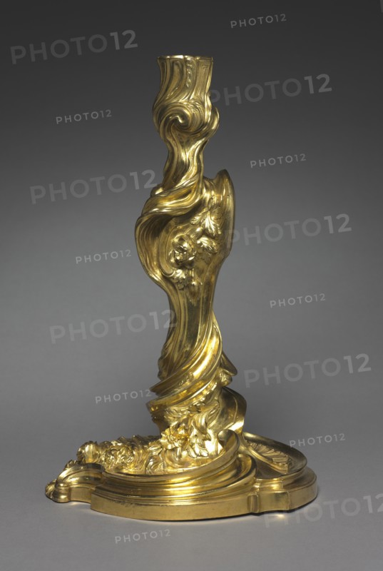 Candlestick, c. 1740. Creator: Juste-Aurèle Meissonnier (French, 1695-1750).