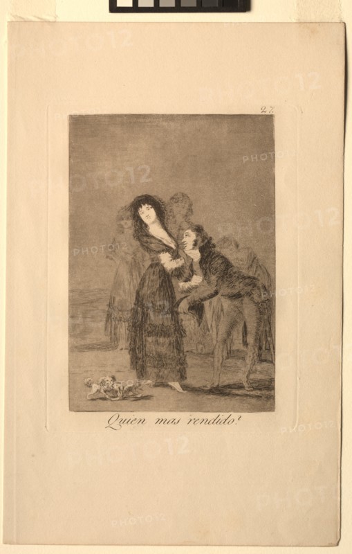 Caprichos: Which of Them is the More Overcome?. Creator: Francisco de Goya (Spanish, 1746-1828).