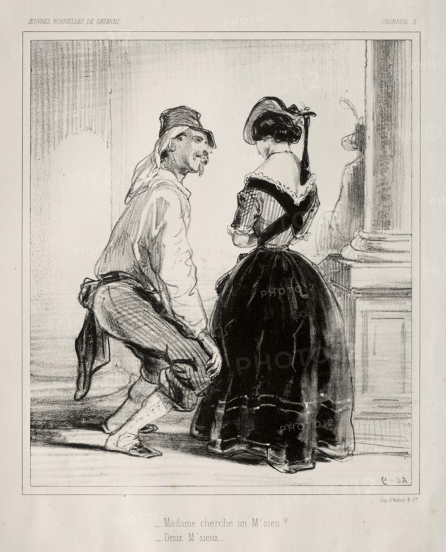 Carnaval. Creator: Paul Gavarni (French, 1804-1866).