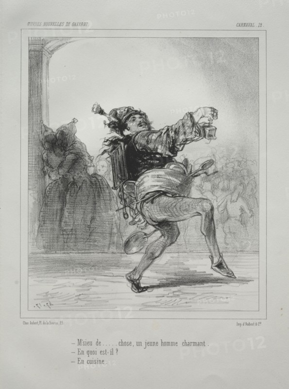 Carnaval. Creator: Paul Gavarni (French, 1804-1866).