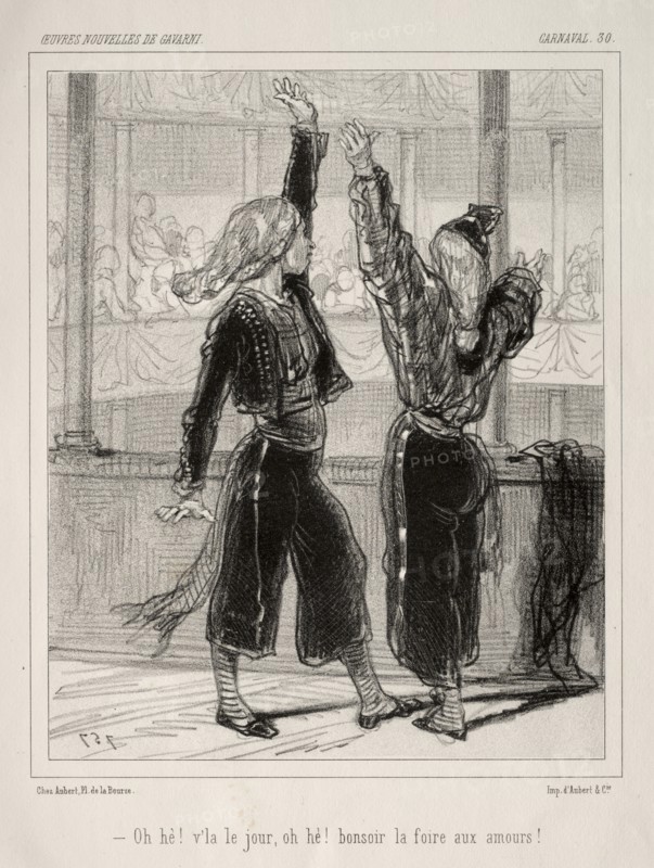 Carnaval. Creator: Paul Gavarni (French, 1804-1866).