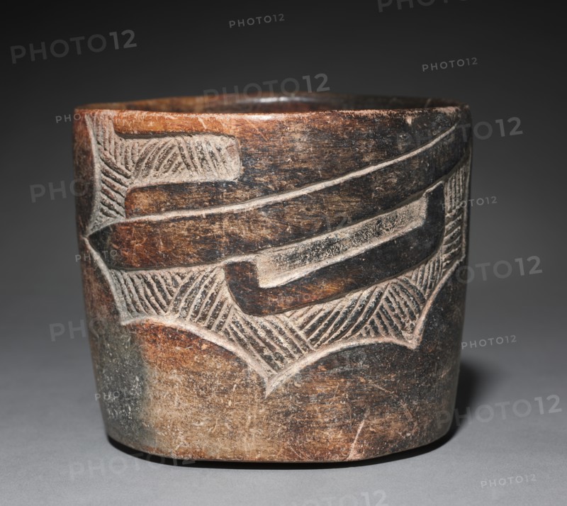 Carved Bowl, 1200-900 BC. Creator: Unknown.