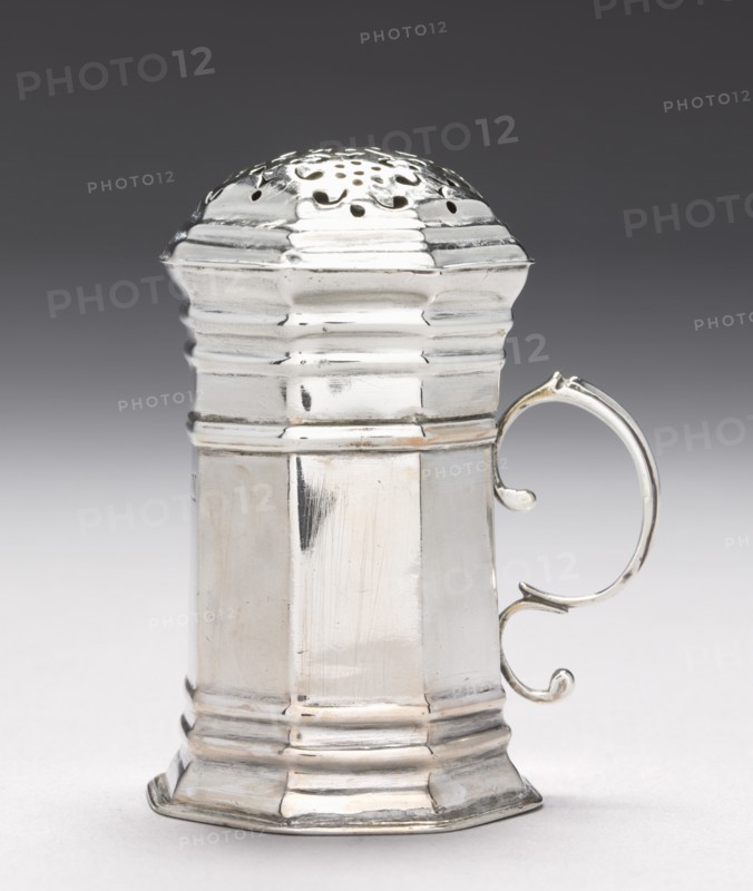 Caster with Lid , c. 1720. Creator: Andrew Tyler (American, 1692-1741).