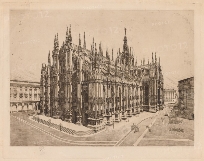 Cathedral, Milan. Creator: Otto H. Bacher (American, 1856-1909).