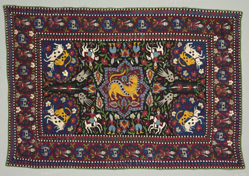 Ceremonial or summer floor cover, 1800s. Creator: Unknown.