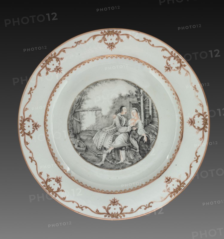 Charger, c. 1750. Creator: Unknown.