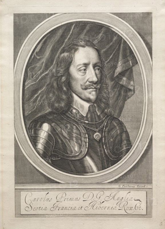 Charles I. Creator: William Faithorne (British, 1616-1691).