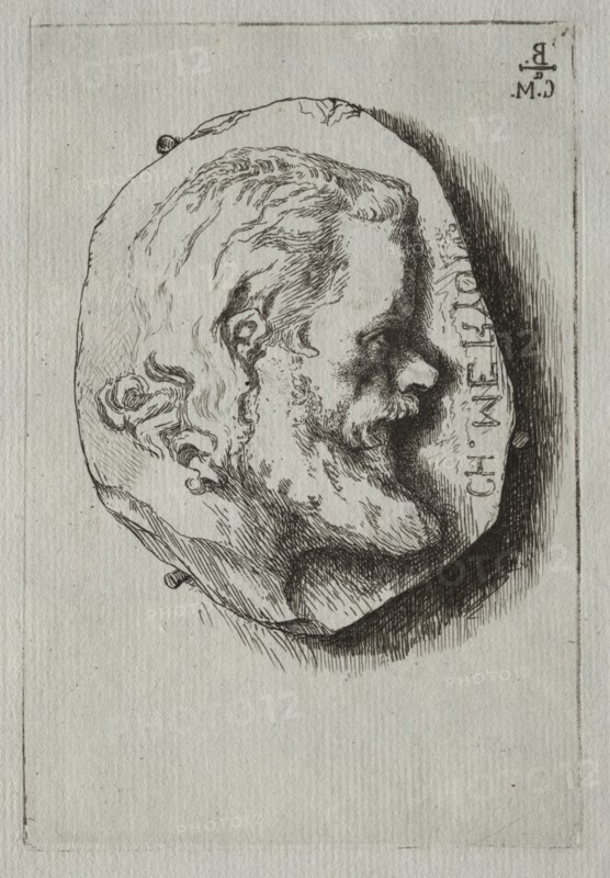 Charles Meryon, 1854. Creator: Félix Bracquemond (French, 1833-1914).