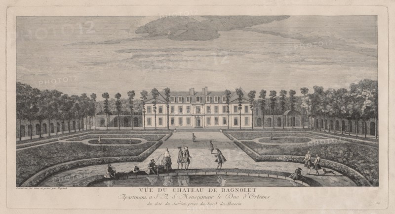 Chateau of Bagnolet. Creator: Jacques Rigaud (French, 1681-1754).