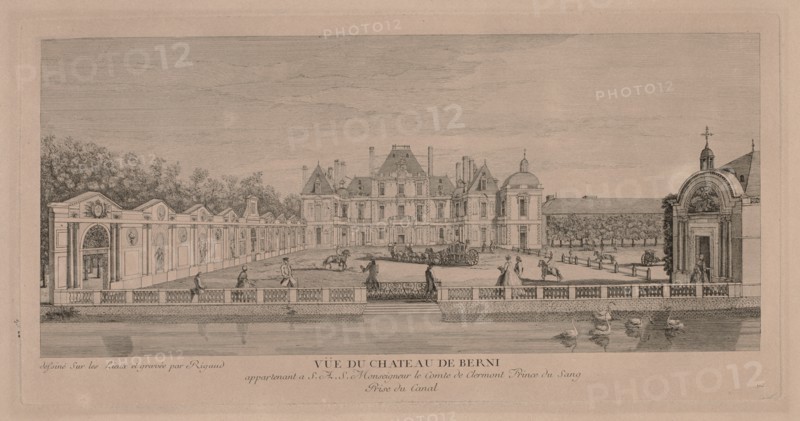 Chateau of Berny. Creator: Jacques Rigaud (French, 1681-1754).