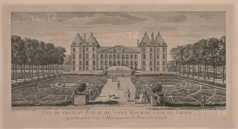 Chateau St. Maur. Creator: Jacques Rigaud (French, 1681-1754).