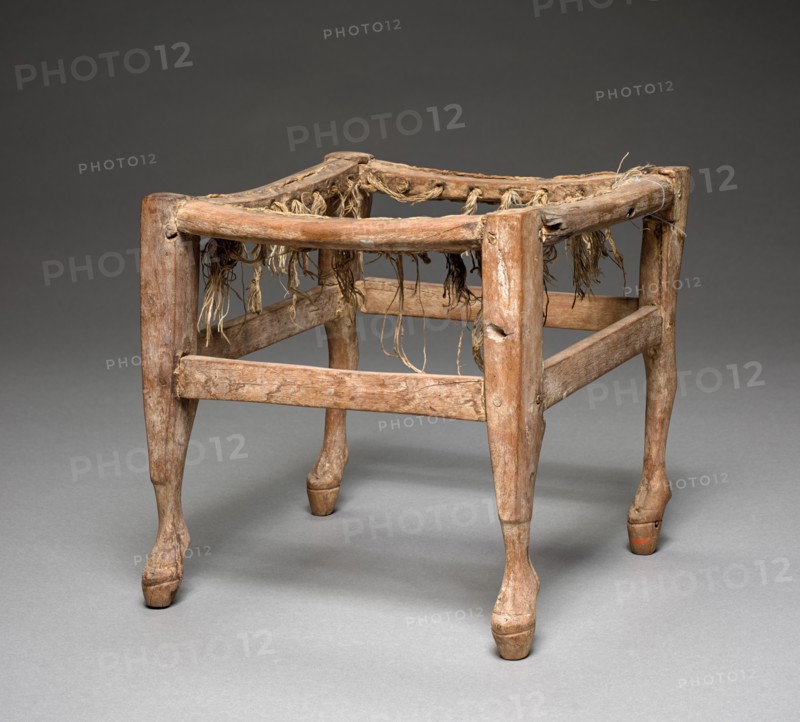 Child's Stool, 1295-1186 BC. Creator: Unknown.