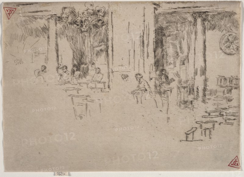 Church, Brussels. Creator: James McNeill Whistler (American, 1834-1903).