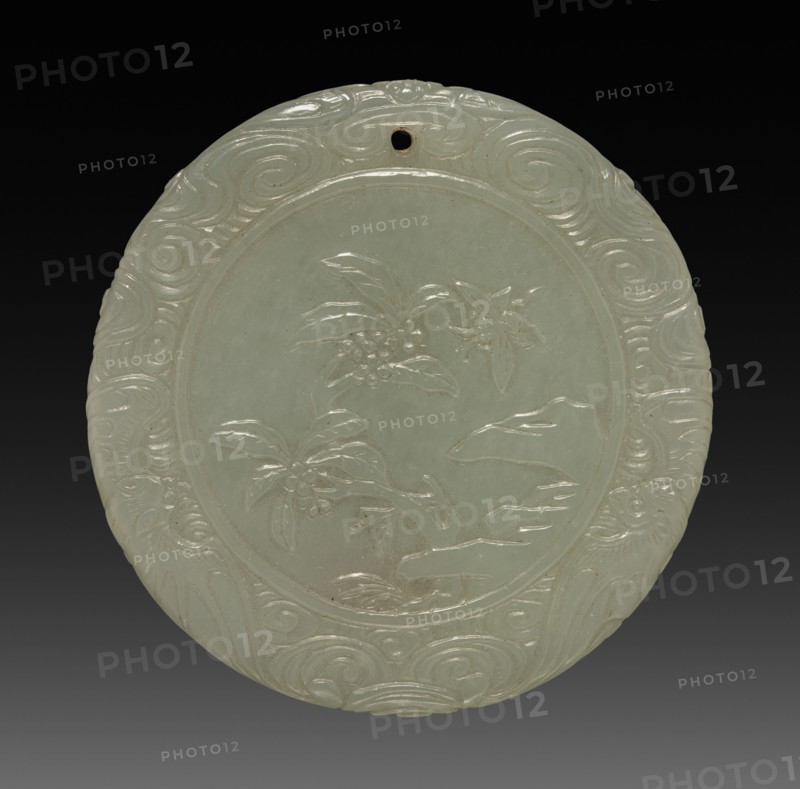 Circular Pendant, 1735-1795. Creator: Unknown.