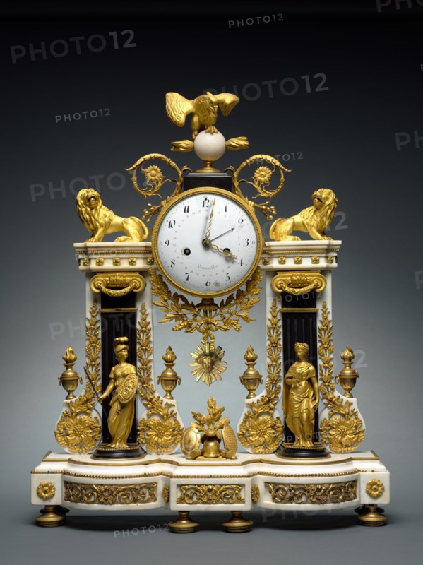 Clock, c. 1780-1790. Creator: Unknown.