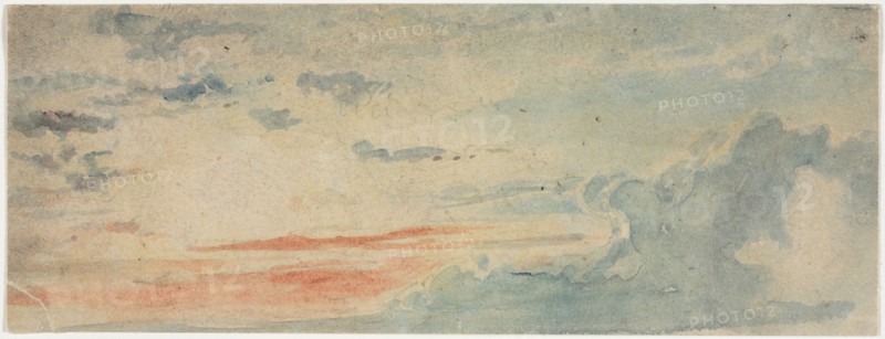 Cloud Study, 1800s. Creator: Anonymous.