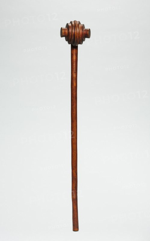 Club ("Knobkerrie"), 1800s-1900s. Creator: Unknown.